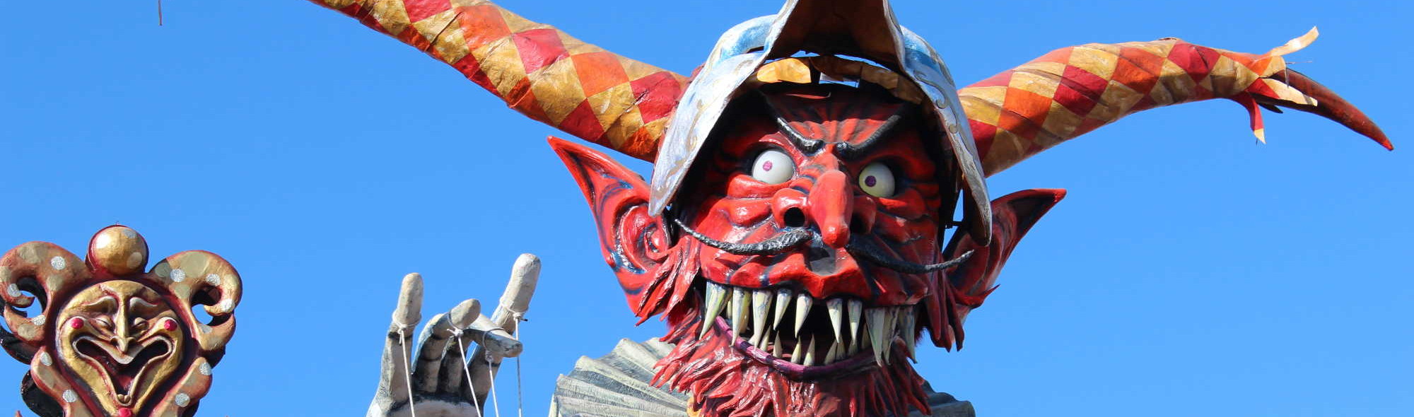 Red Devil Float, Carnevale di Viareggio, Tuscany, Italy