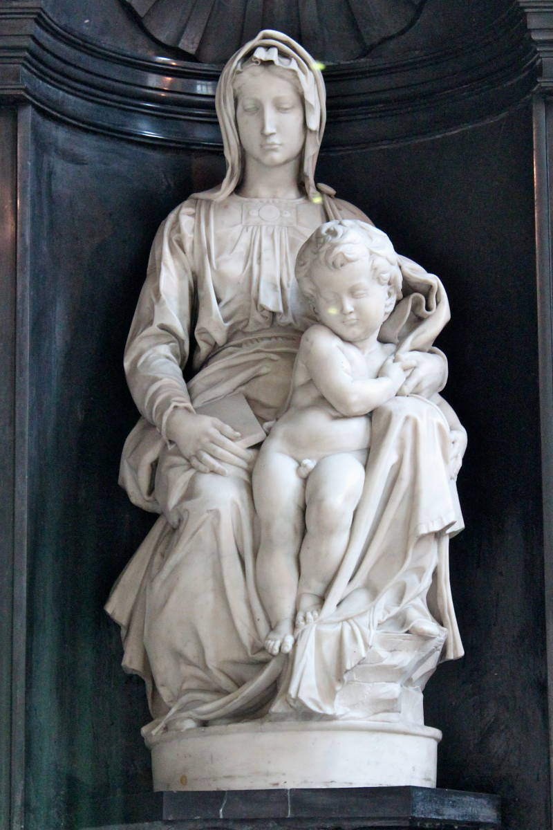 Michelangelo Madonna and Child Bruges Belgium History Comes Alive