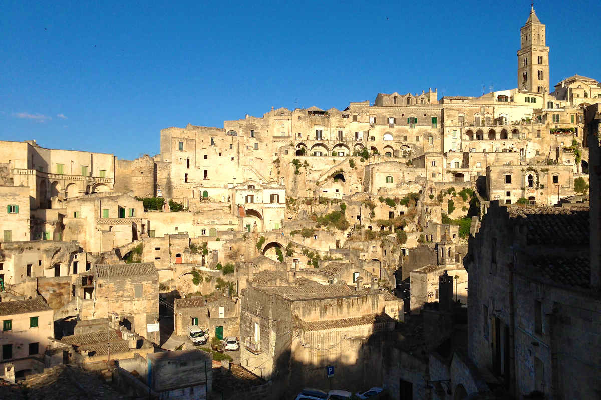 Sassi of Matera, Italy. History comes alive.