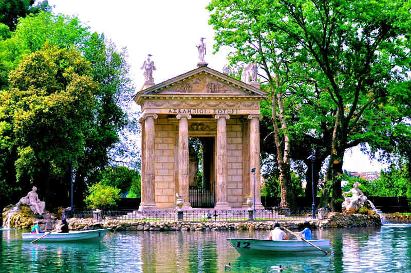villa borghese authentic living rome italy