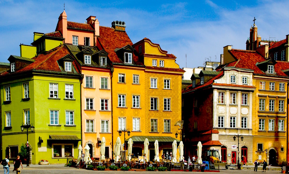 Buildings in Old Town Warsaw - How to Live Like a Local in Warsaw Poland