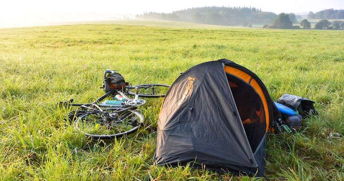 Biking Across Europe - Camping in Czech Republic - Authentic Traveling