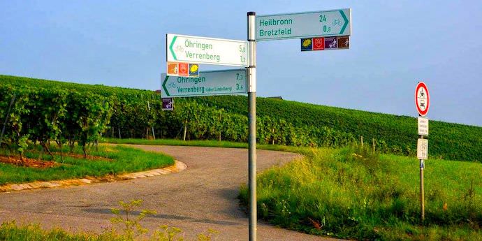 Biking Across Europe - Road Signs - Authentic Traveling