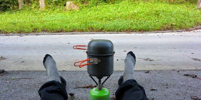 Biking Across Europe - Townhall Camping - Authentic Traveling