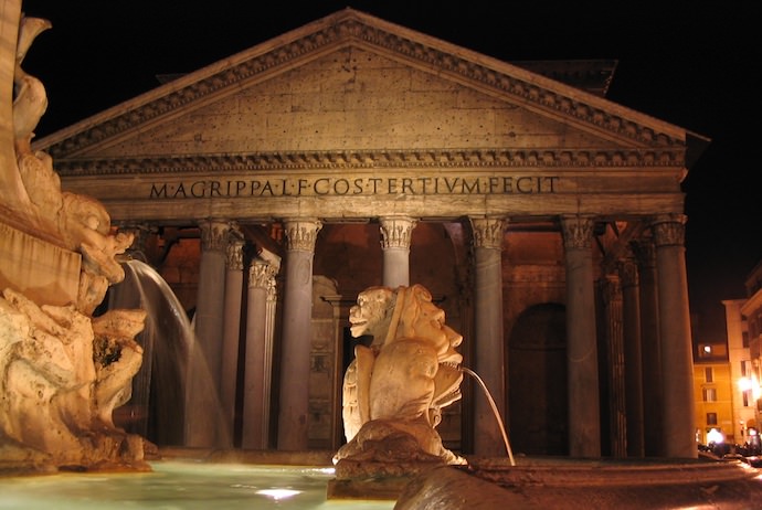 How to Save Money and Avoid Crowds in Rome - Pantheon at Night - Authentic Traveling