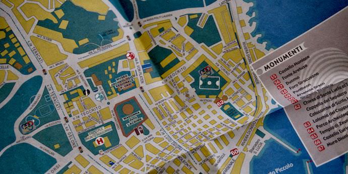 How to Wander - Map of Siracusa - Authentic Traveling