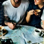 Traveler learning about local customs and traditions as part of cross-cultural preparation